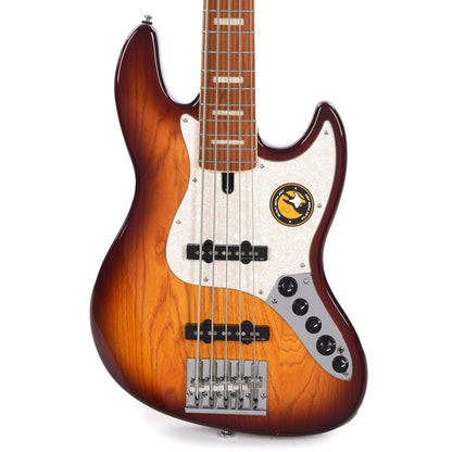 Sire Marcus Miller V8 Swamp Ash 5-String Tobacco Sunburst Bass Guitars / 5-String or More