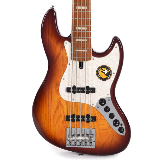 Sire Marcus Miller V8 Swamp Ash 5-String Tobacco Sunburst Bass Guitars / 5-String or More