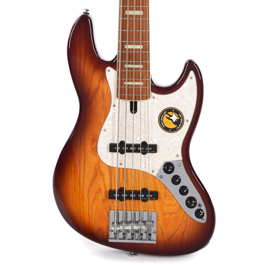 Sire Marcus Miller V8 Swamp Ash 5-String Tobacco Sunburst Bass Guitars / 5-String or More