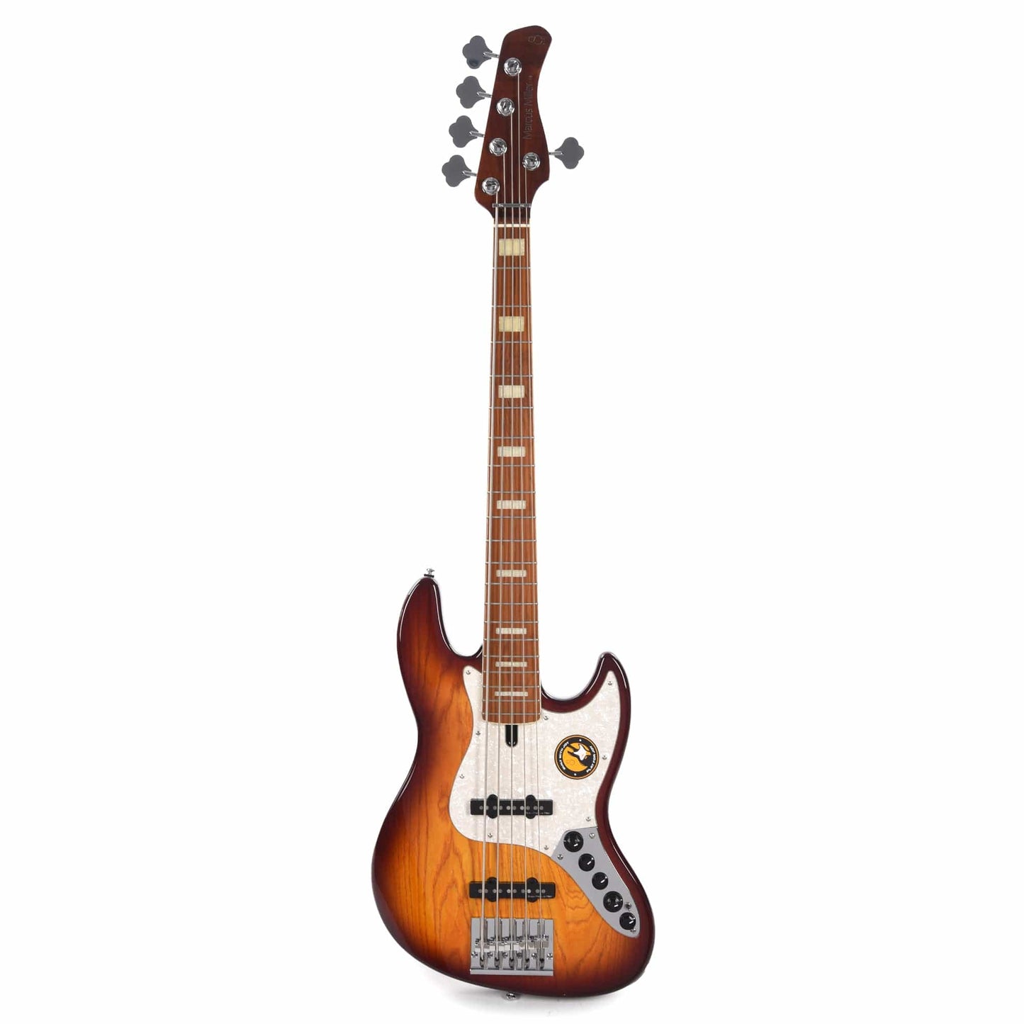 Sire Marcus Miller V8 Swamp Ash 5-String Tobacco Sunburst Bass Guitars / 5-String or More