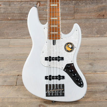 Sire Marcus Miller V8 Swamp Ash 5-String White Blonde Bass Guitars / 5-String or More