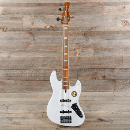 Sire Marcus Miller V8 Swamp Ash 5-String White Blonde Bass Guitars / 5-String or More