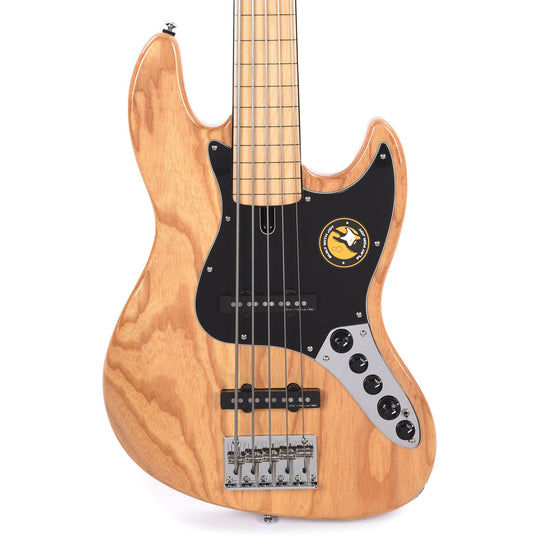 Sire Marcus Miller V7 Vintage Swamp Ash 5-String Fretless Natural (2nd Gen) Bass Guitars / Fretless