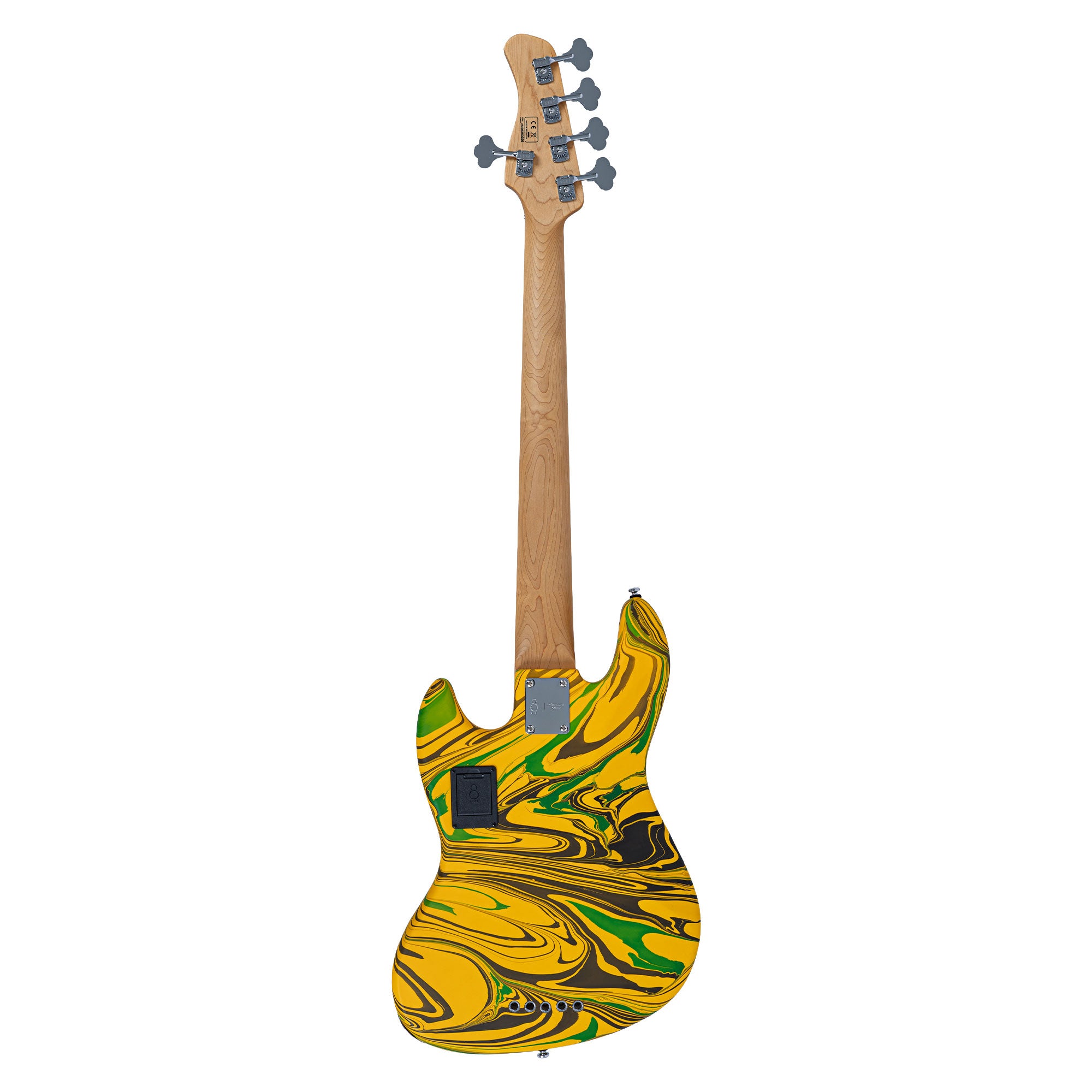 Sire Marcus Miller V7 5-String Yellow Swirl (New Gen) – Chicago