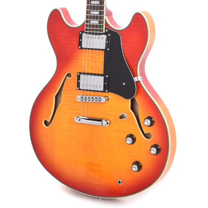 Sire Larry Carlton H7 Semi-Hollow Cherry Sunburst Electric Guitars / Semi-Hollow