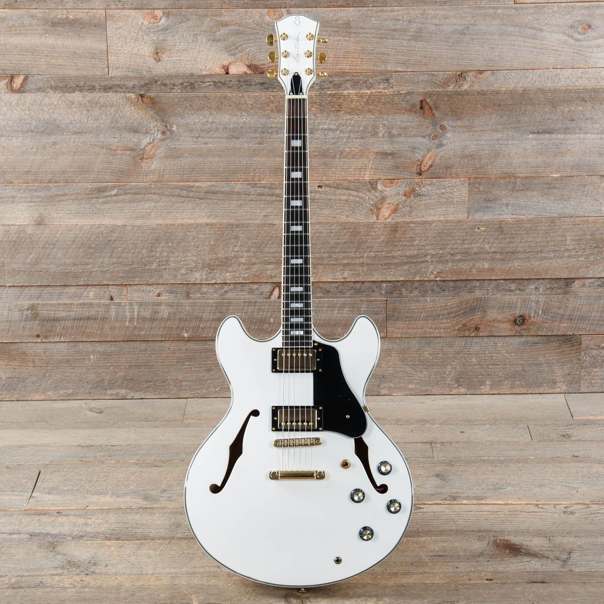 Sire Larry Carlton H7 Semi-Hollow White Electric Guitars / Semi-Hollow