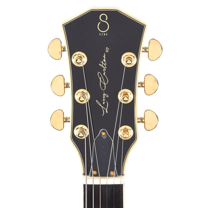 Sire Larry Carlton H7V Flame Maple Semi-Hollow Black w/Gold Hardware Electric Guitars / Semi-Hollow