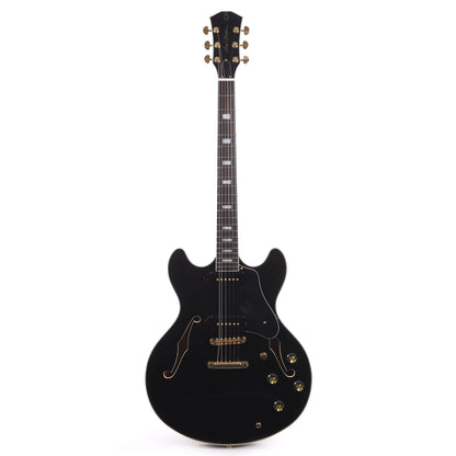 Sire Larry Carlton H7V Semi-Hollow Black w/Gold Hardware Electric Guitars / Semi-Hollow