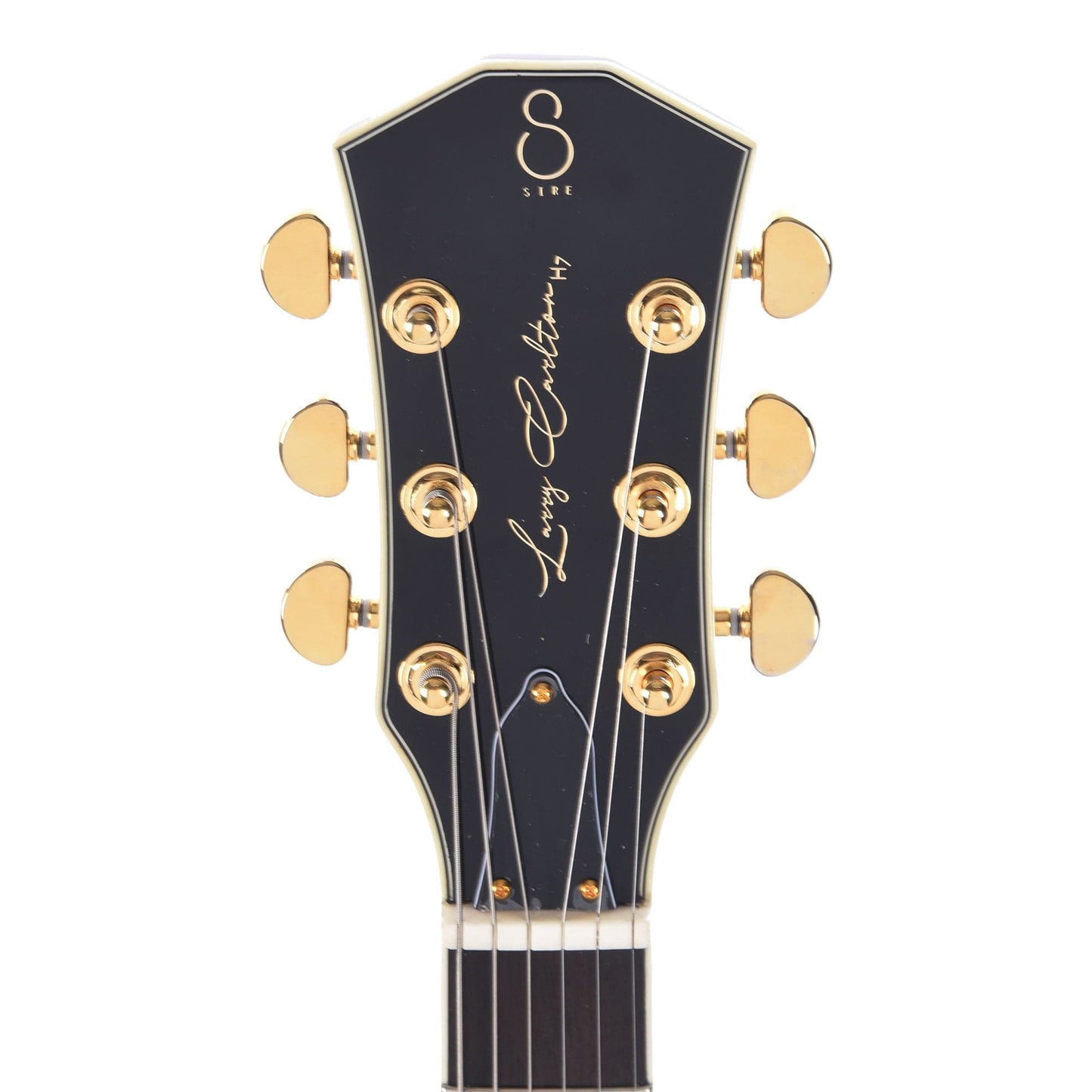 Sire Larry Carlton H7V Semi-Hollow Black w/Gold Hardware Electric Guitars / Semi-Hollow