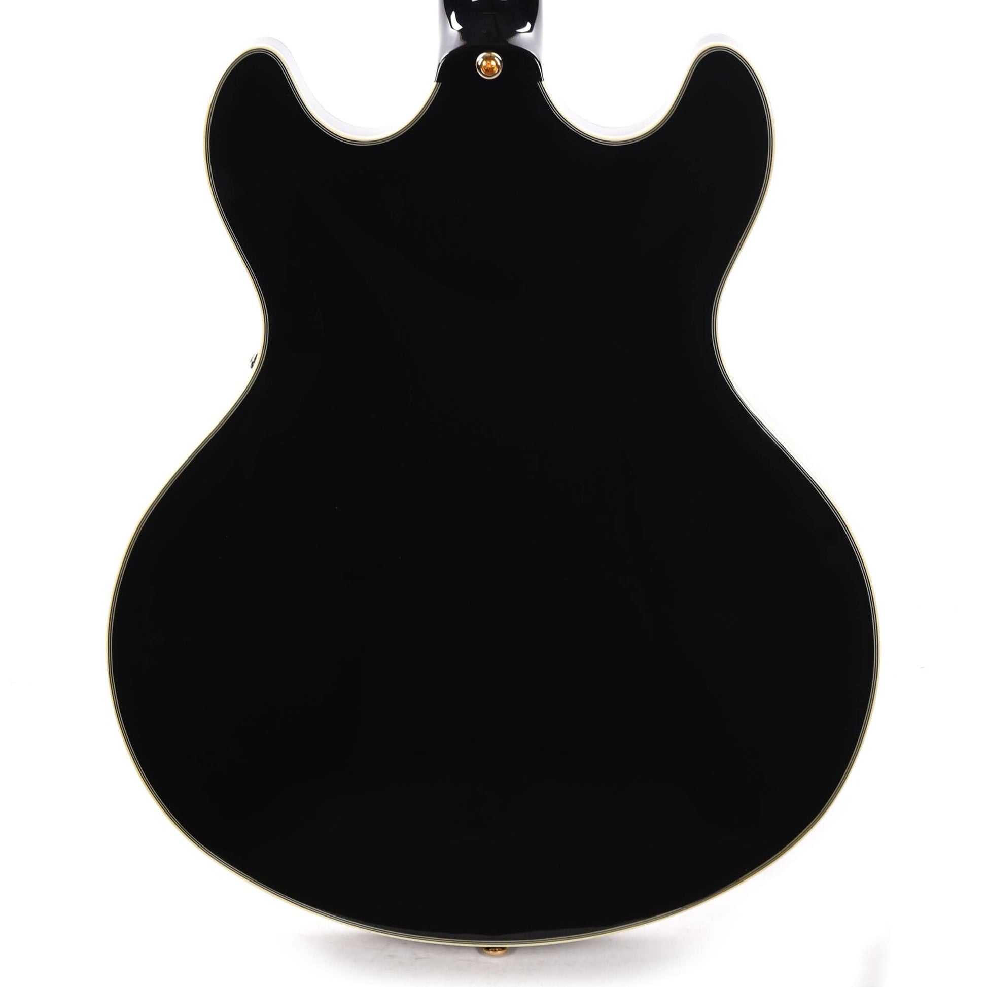 Sire Larry Carlton H7V Semi-Hollow Black w/Gold Hardware Electric Guitars / Semi-Hollow