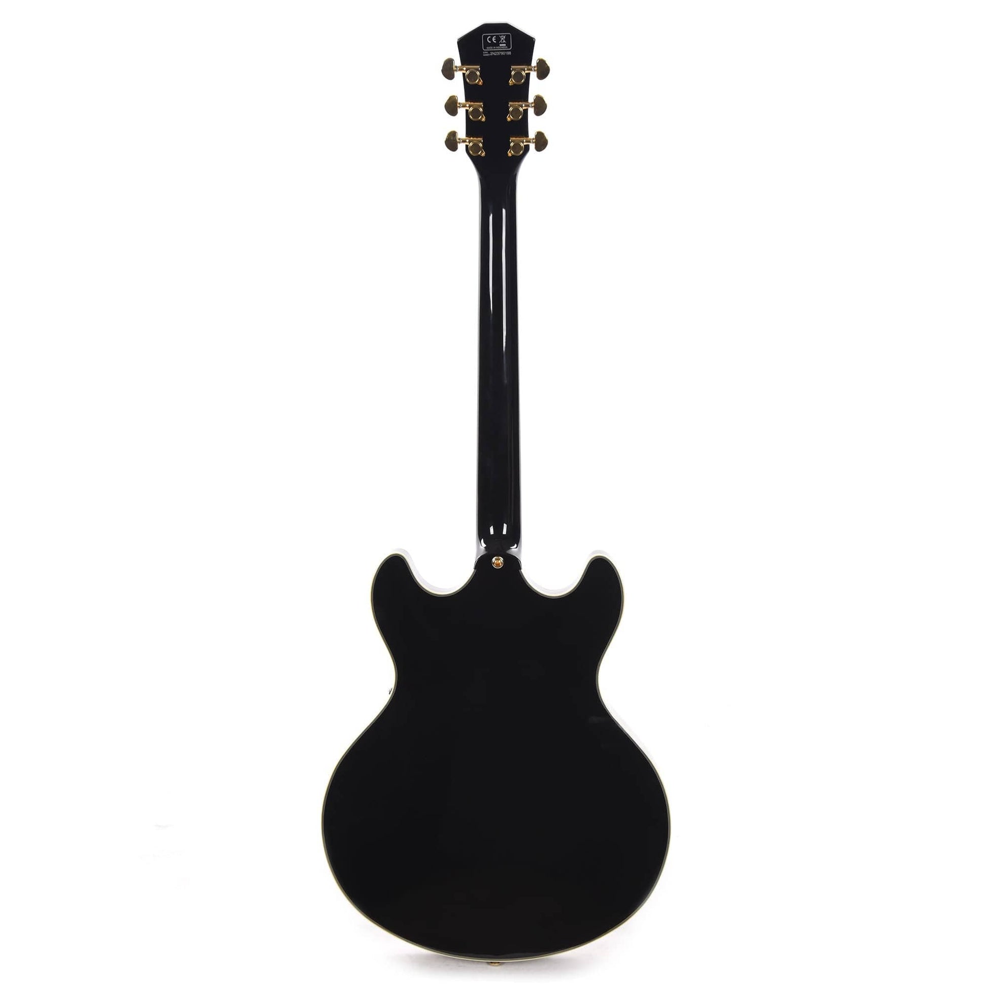 Sire Larry Carlton H7V Semi-Hollow Black w/Gold Hardware Electric Guitars / Semi-Hollow