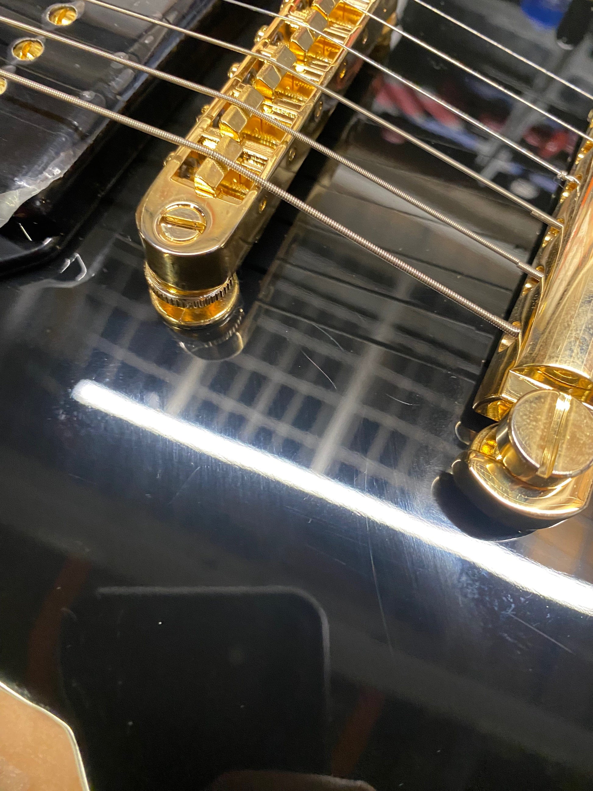 Sire Larry Carlton H7V Semi-Hollow Black w/Gold Hardware Electric Guitars / Semi-Hollow