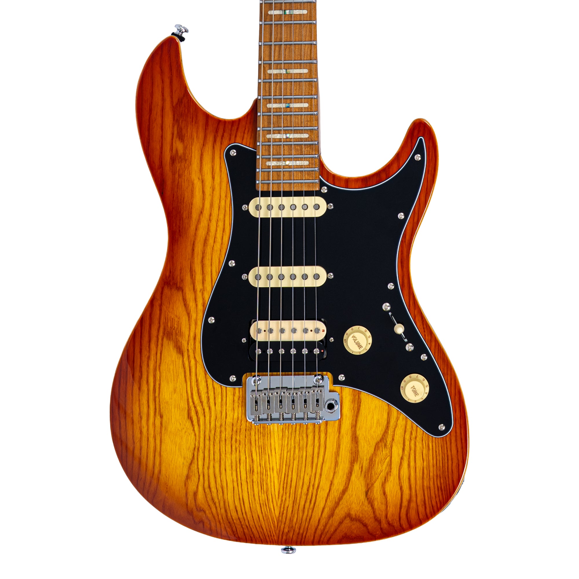 Sire Larry Carlton S7 Swamp Ash Top Roasted Amber Burst – Chicago
