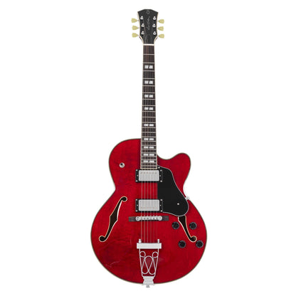 Sire Larry Carlton H7F Hollow Body See Through Red Electric Guitars / Solid Body