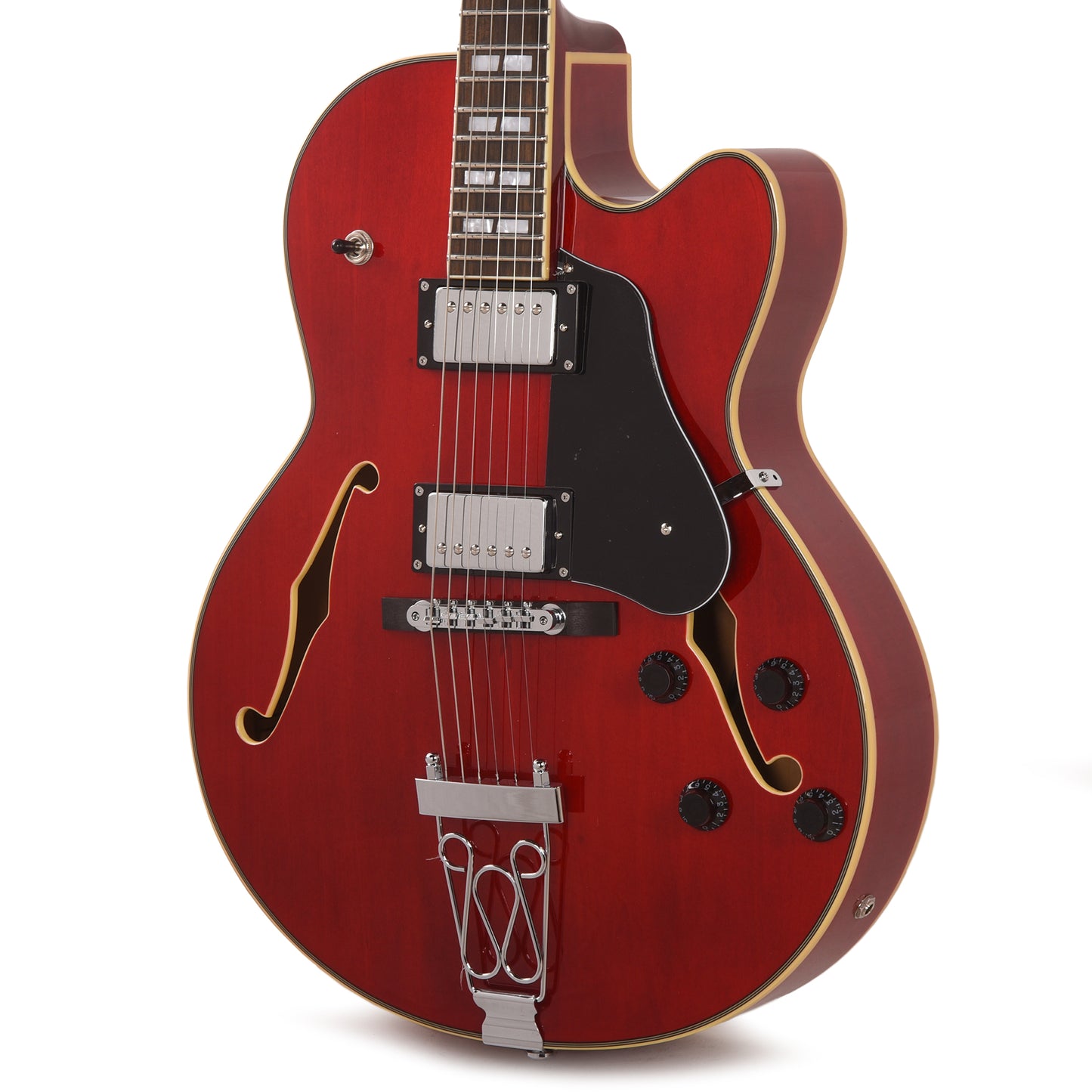 Sire Larry Carlton H7F Hollow Body See Through Red Electric Guitars / Solid Body