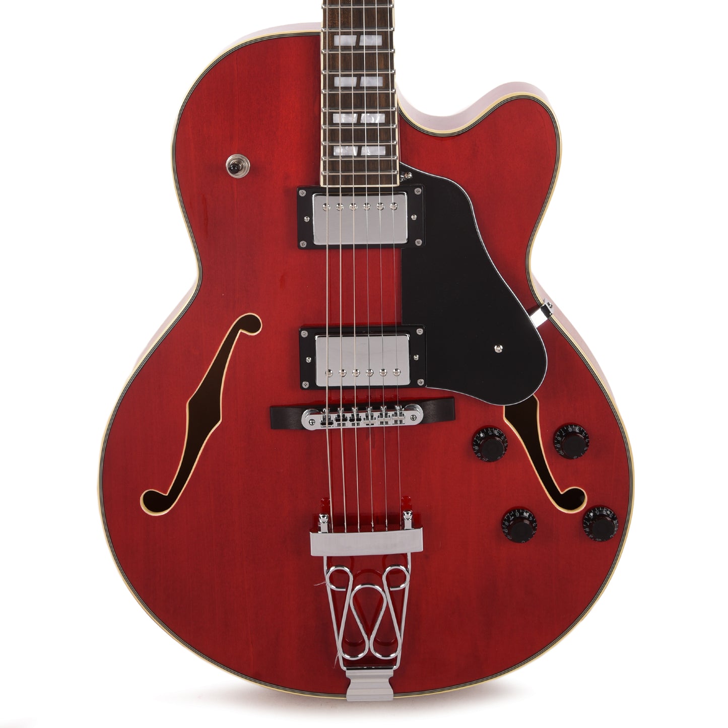 Sire Larry Carlton H7F Hollow Body See Through Red Electric Guitars / Solid Body