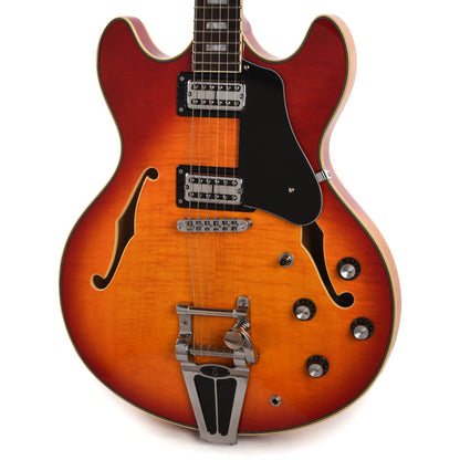 Sire Larry Carlton H7T Semi-Hollow Cherry Sunburst w/Vibrato Electric Guitars / Solid Body