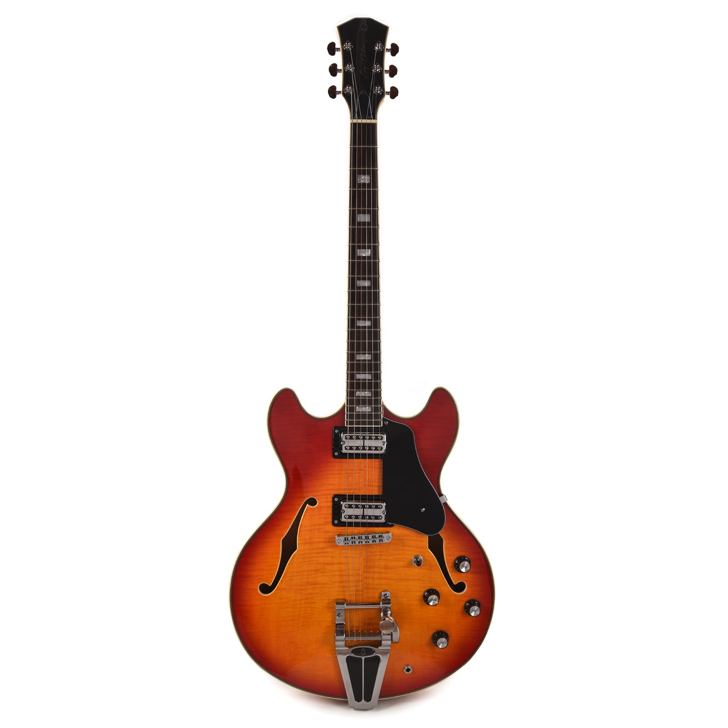 Sire Larry Carlton H7T Semi-Hollow Cherry Sunburst w/Vibrato Electric Guitars / Solid Body
