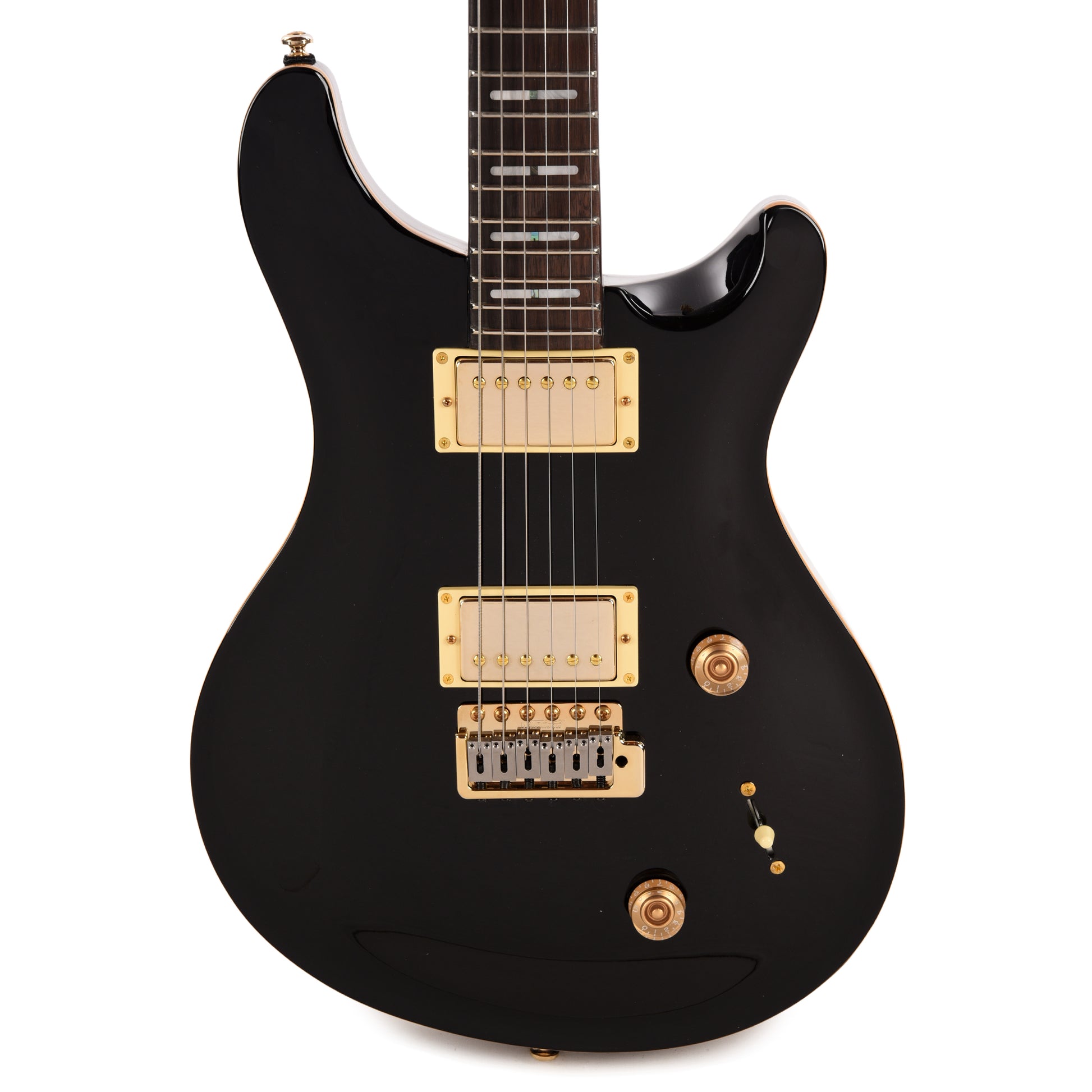 Sire Larry Carlton Q7 Black w/Gold Hardware Electric Guitars / Solid Body
