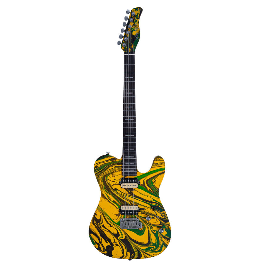Sire Larry Carlton T7 SW Yellow Swirl Electric Guitars / Solid Body