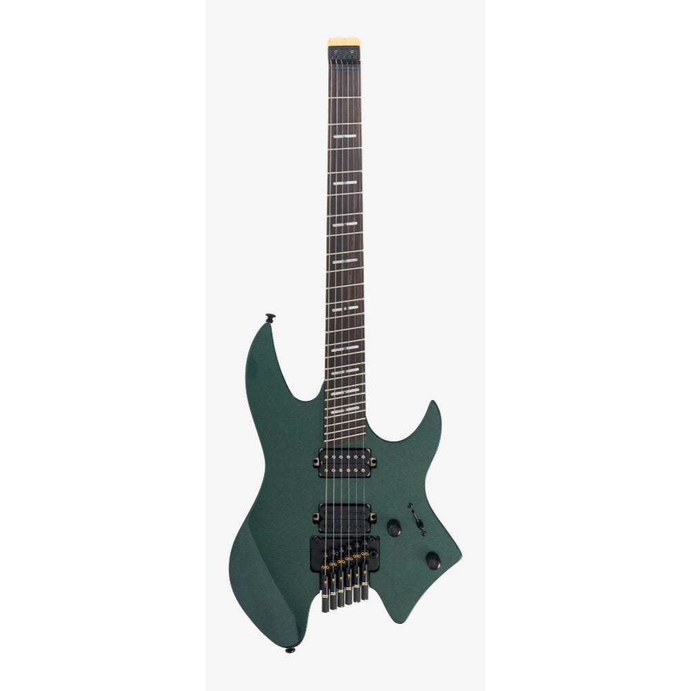 Sire Larry Carlton X6 Headless 6 Metallic Green Electric Guitars / Solid Body