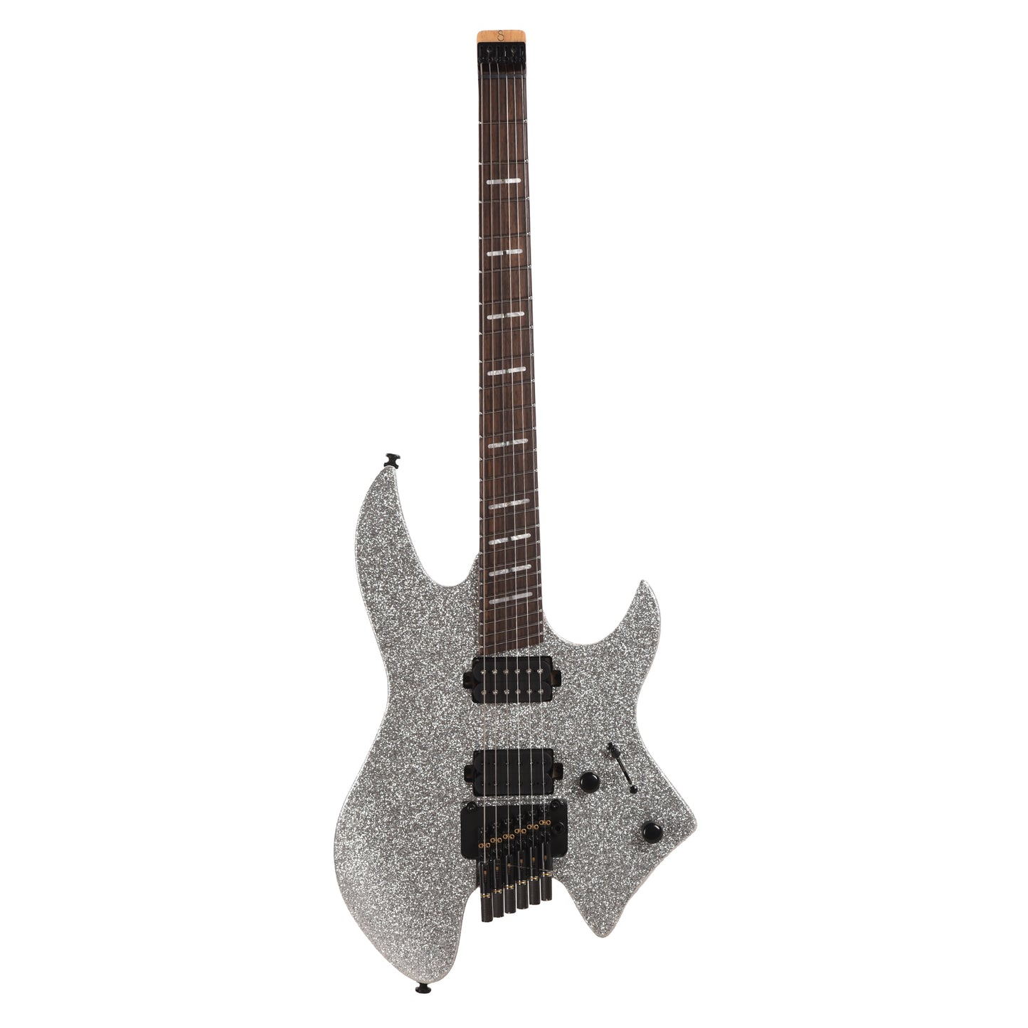Sire Larry Carlton X6 Headless 6 Silver Sparkle Electric Guitars / Solid Body
