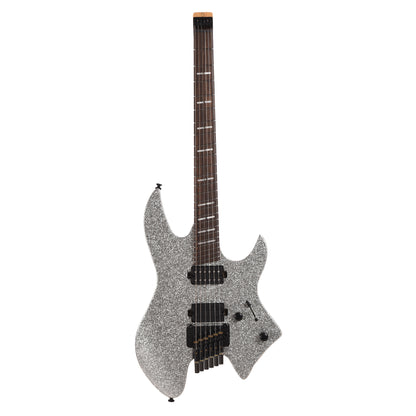 Sire Larry Carlton X6 Headless 6 Silver Sparkle Electric Guitars / Solid Body