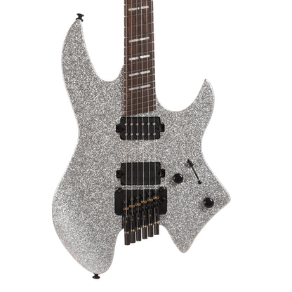 Sire Larry Carlton X6 Headless 6 Silver Sparkle Electric Guitars / Solid Body