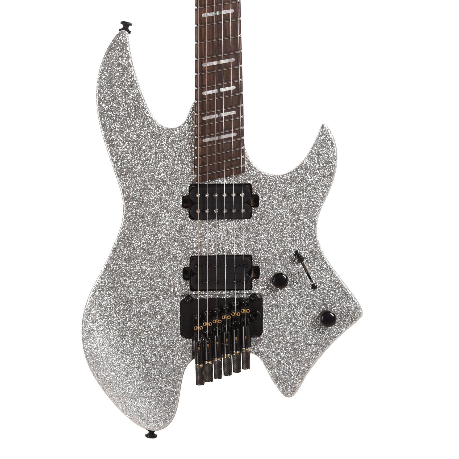 Sire Larry Carlton X6 Headless 6 Silver Sparkle Electric Guitars / Solid Body