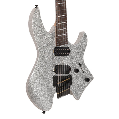Sire Larry Carlton X6 Headless 6 Silver Sparkle Electric Guitars / Solid Body