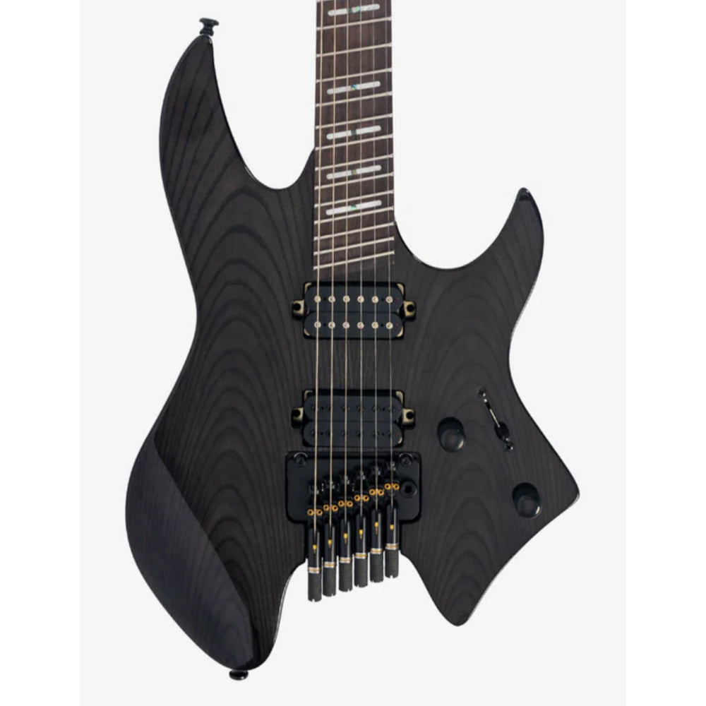 Sire Larry Carlton X6 Headless 6 Transparent Black Electric Guitars / Solid Body