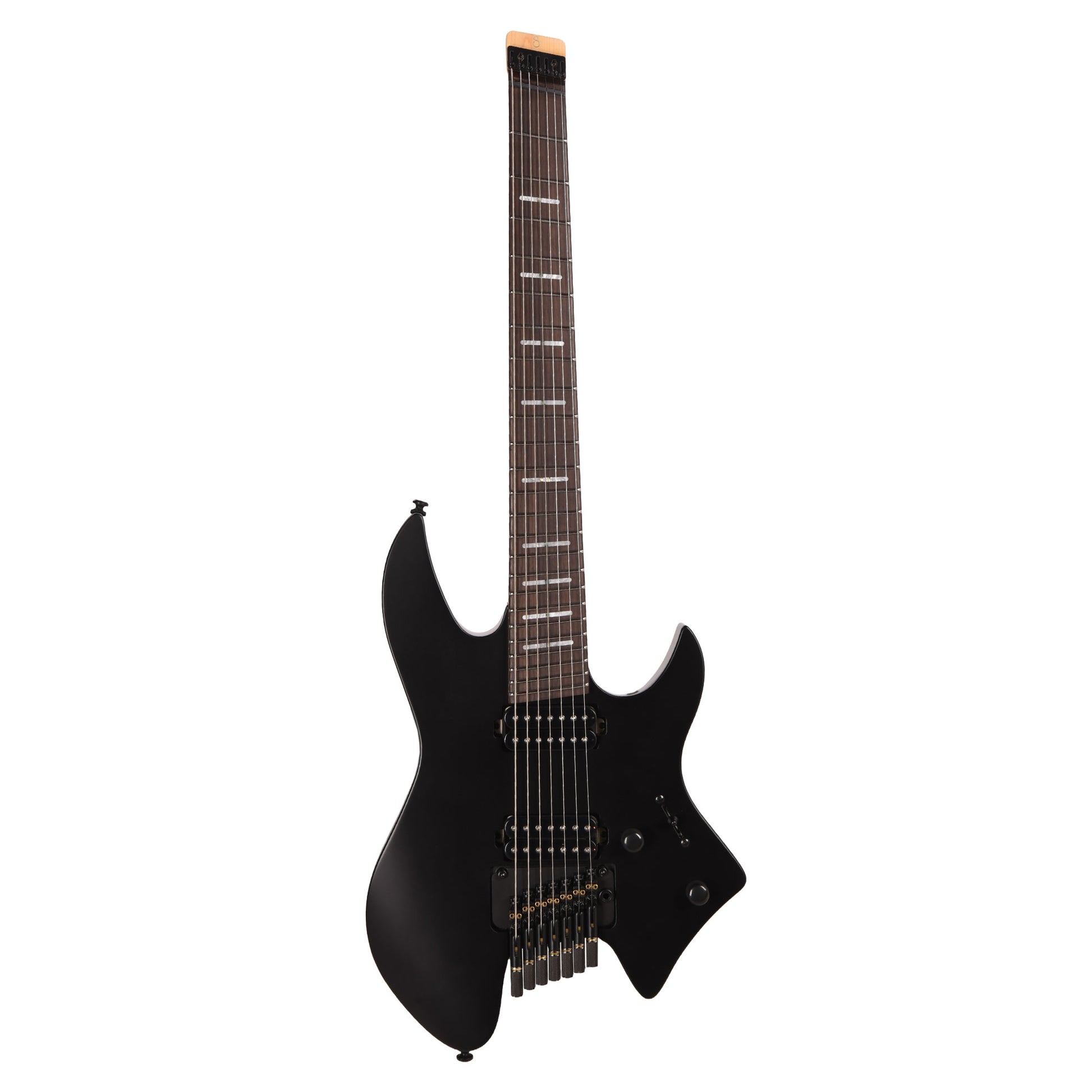 Sire Larry Carlton X6 Headless 7 Black Satin Electric Guitars / Solid Body