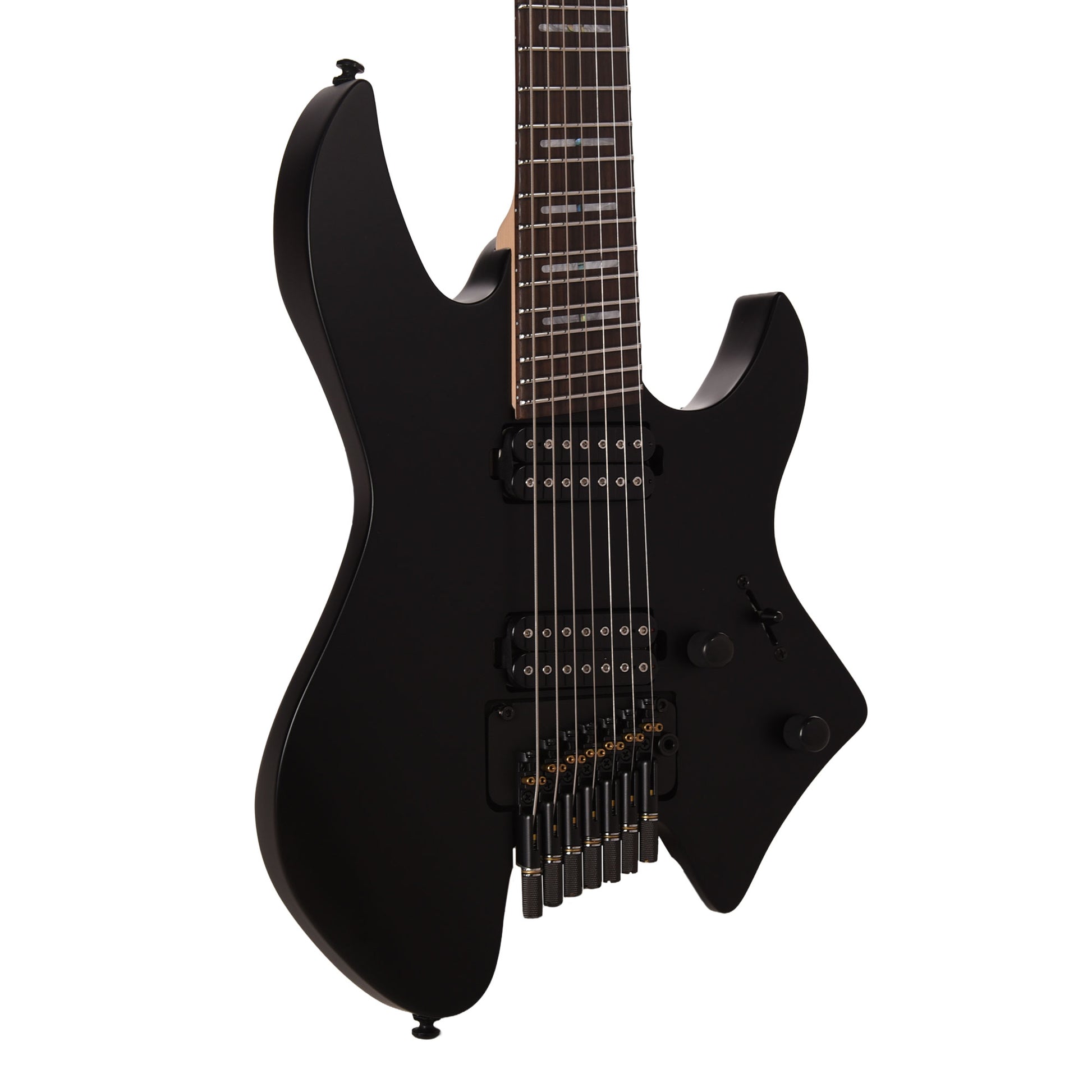 Sire Larry Carlton X6 Headless 7 Black Satin Electric Guitars / Solid Body