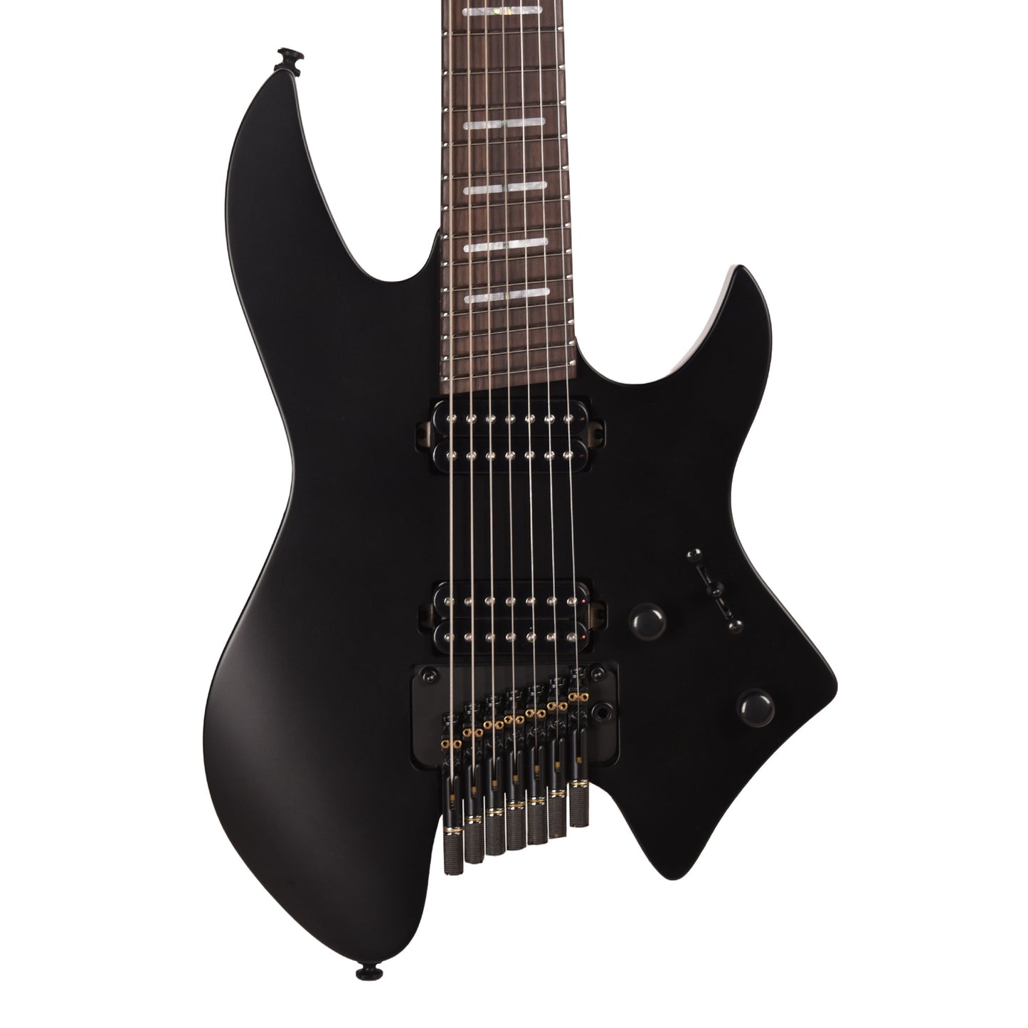 Sire Larry Carlton X6 Headless 7 Black Satin Electric Guitars / Solid Body