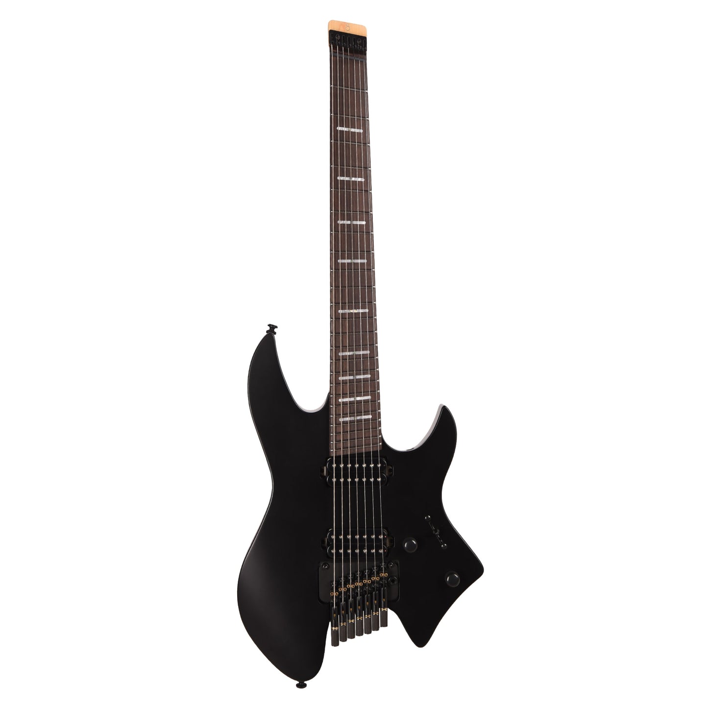 Sire Larry Carlton X6 Headless 7 Black Satin Electric Guitars / Solid Body