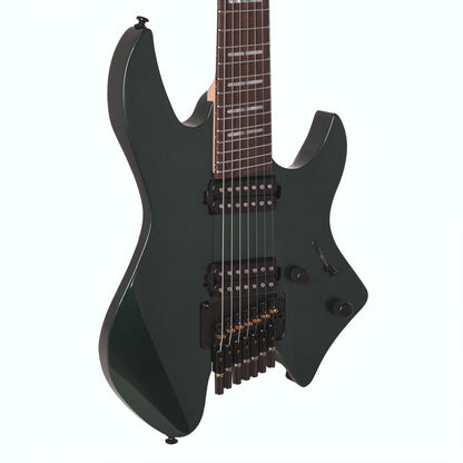 Sire Larry Carlton X6 Headless 7 Metallic Green Electric Guitars / Solid Body