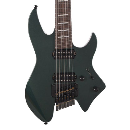 Sire Larry Carlton X6 Headless 7 Metallic Green Electric Guitars / Solid Body
