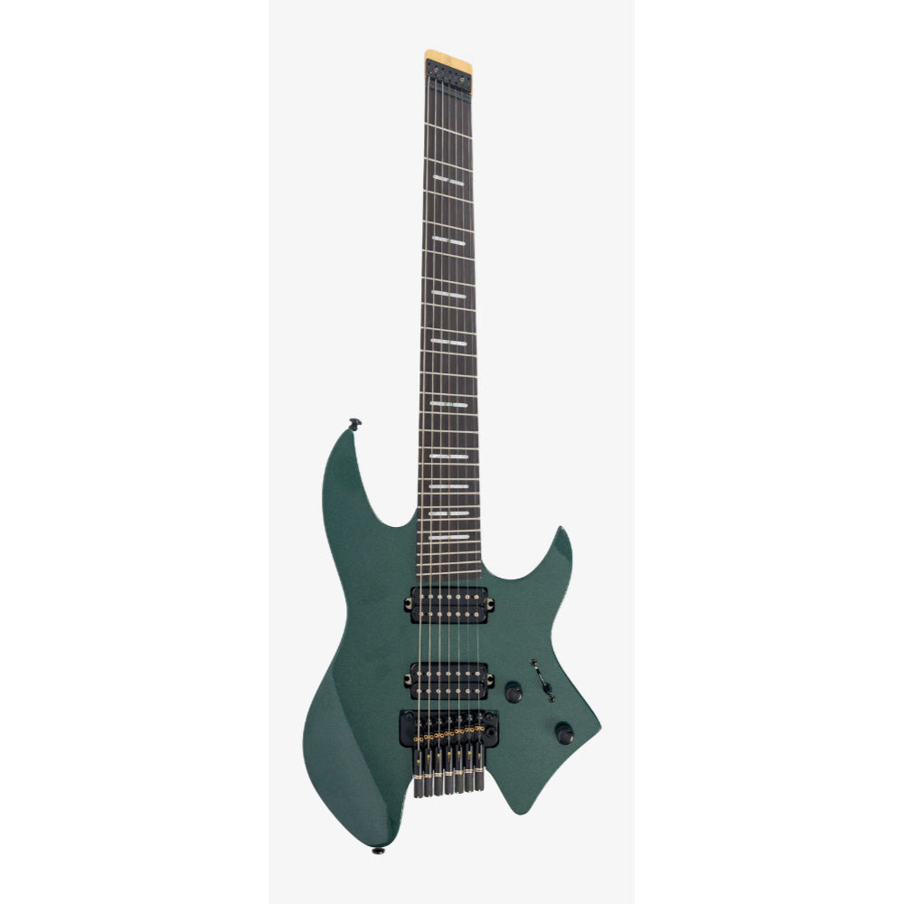 Sire Larry Carlton X6 Headless 7 Metallic Green Electric Guitars / Solid Body