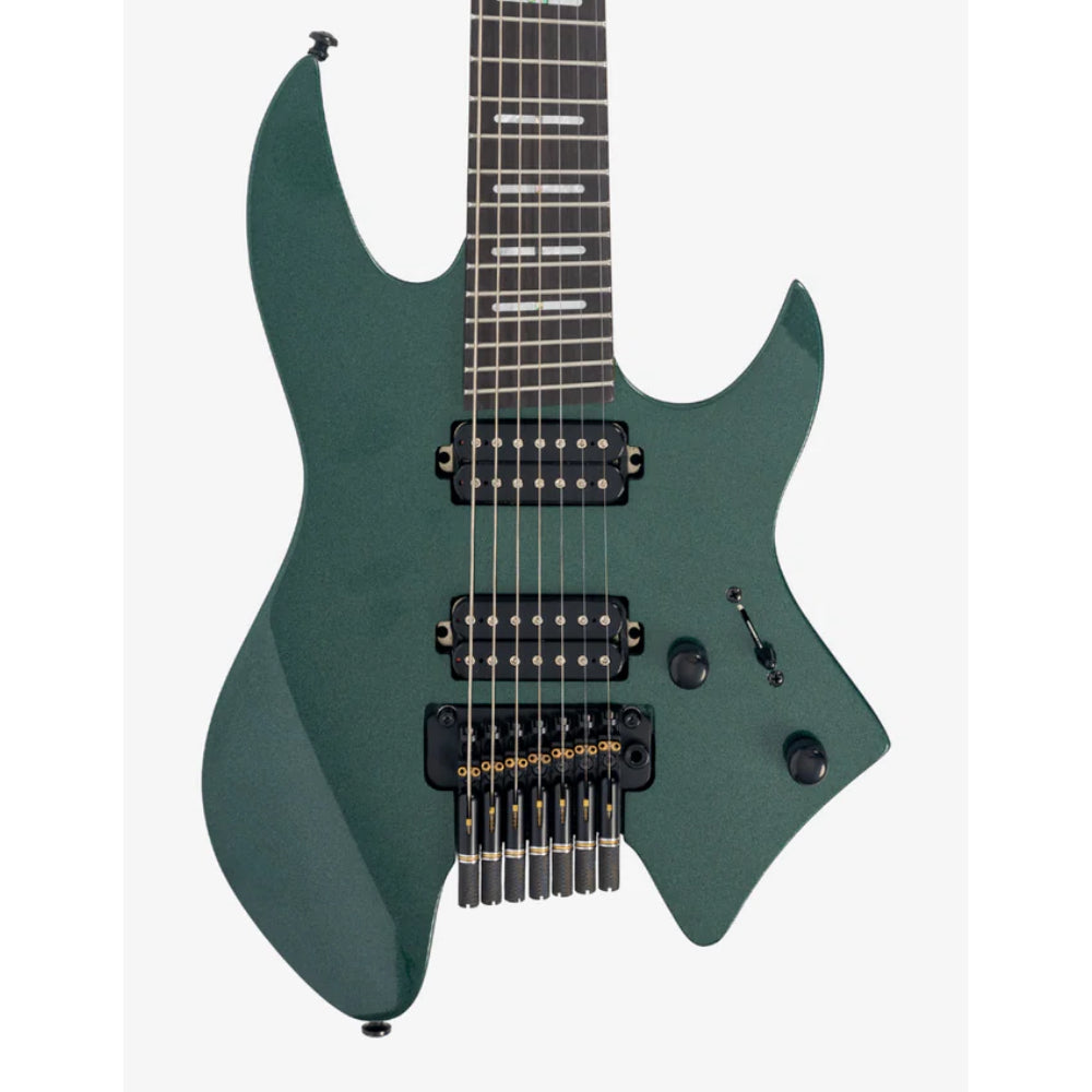 Sire Larry Carlton X6 Headless 7 Metallic Green Electric Guitars / Solid Body
