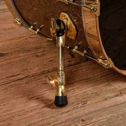 SJC 12/16/22 3pc. Drum Kit Gold Sparkle Drums and Percussion / Acoustic Drums / Full Acoustic Kits