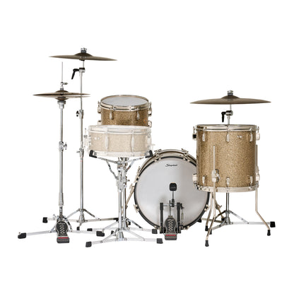 Slingerland Radio King 12/14/18 3pc. Drum Kit Gold Glass Glitter Drum Kits