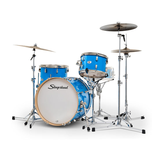 Slingerland Studio King 12/14/20 3pc. Drum Kit Lunar Blue Drum Kits