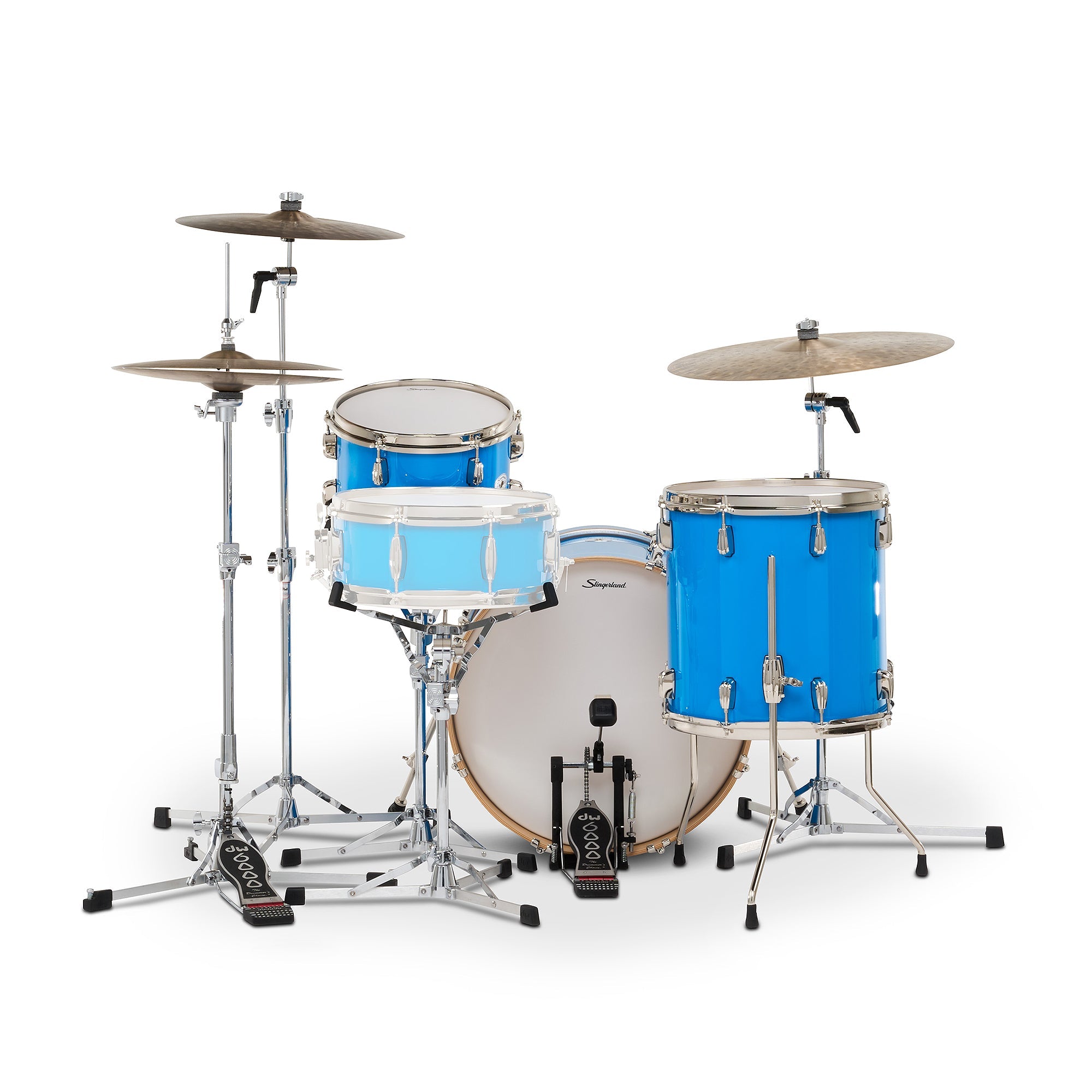 Slingerland Studio King 12/14/20 3pc. Drum Kit Lunar Blue Drum Kits