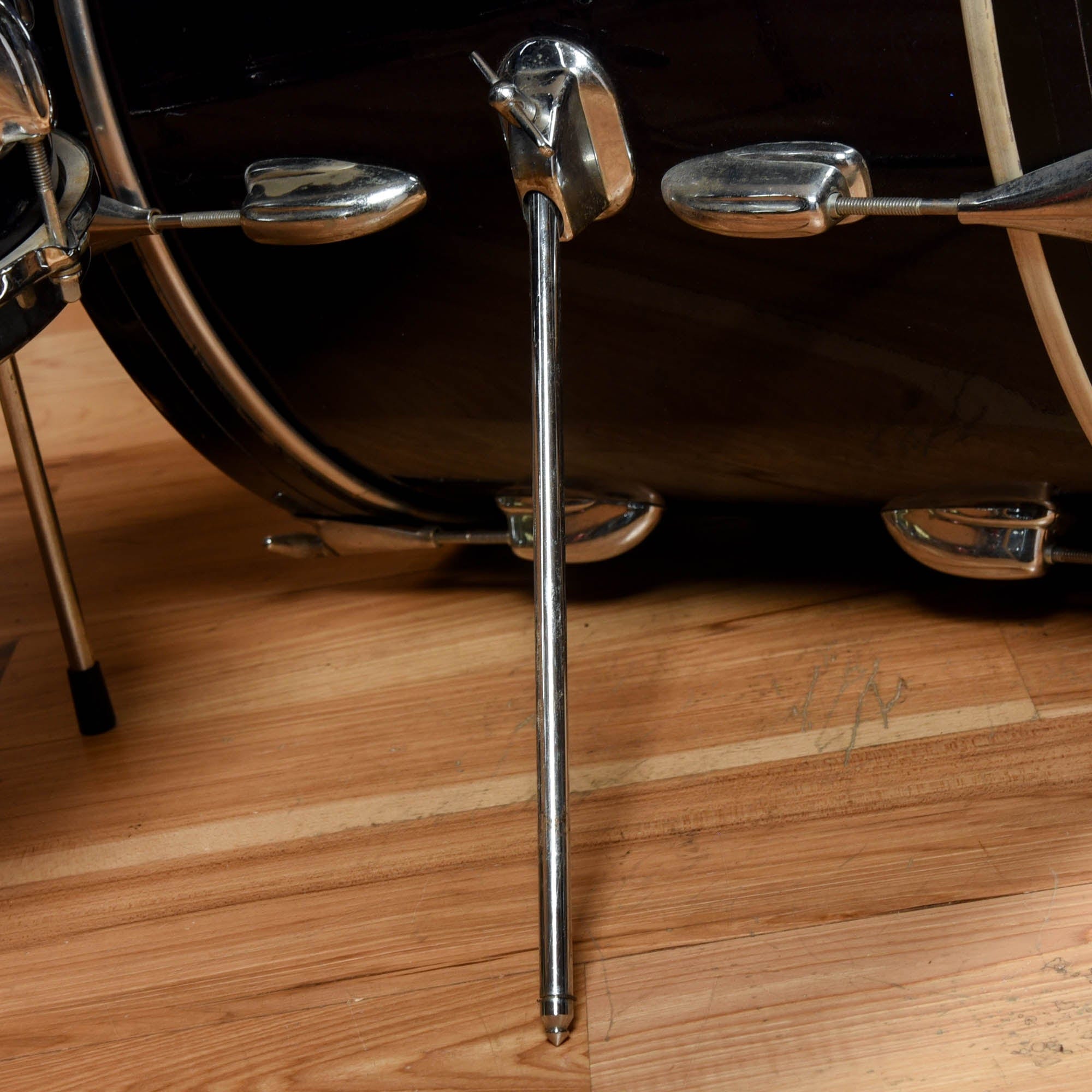 Slingerland 13/16/20 Drum Kit 3 pc Dark Blue Sparkle 3 ply USED 1965/66 Drums and Percussion / Acoustic Drums / Full Acoustic Kits