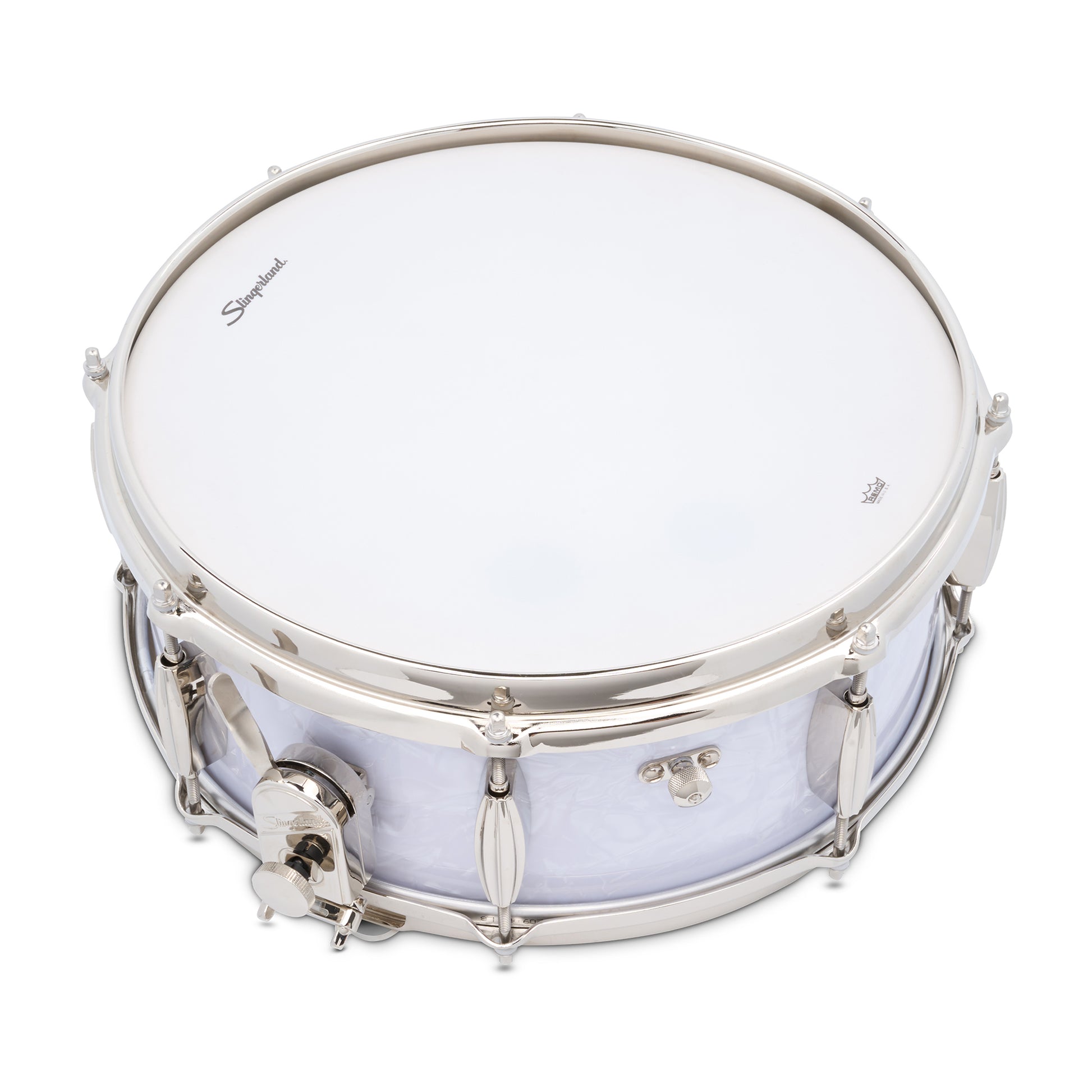 Slingerland Radio King 5.5x14 Snare Drum White Marine Pearl Drums and Percussion / Acoustic Drums / Snare