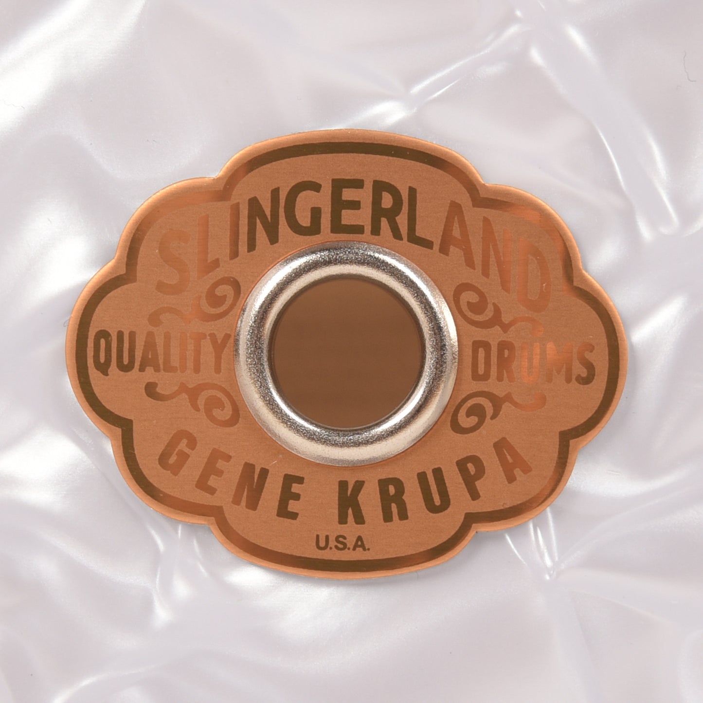 Slingerland 6.5x14 Limited Edition Gene Krupa Snare Drum White Marine Pearl Snare Drums
