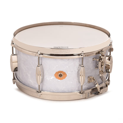 Slingerland 6.5x14 Limited Edition Gene Krupa Snare Drum White Marine Pearl Snare Drums