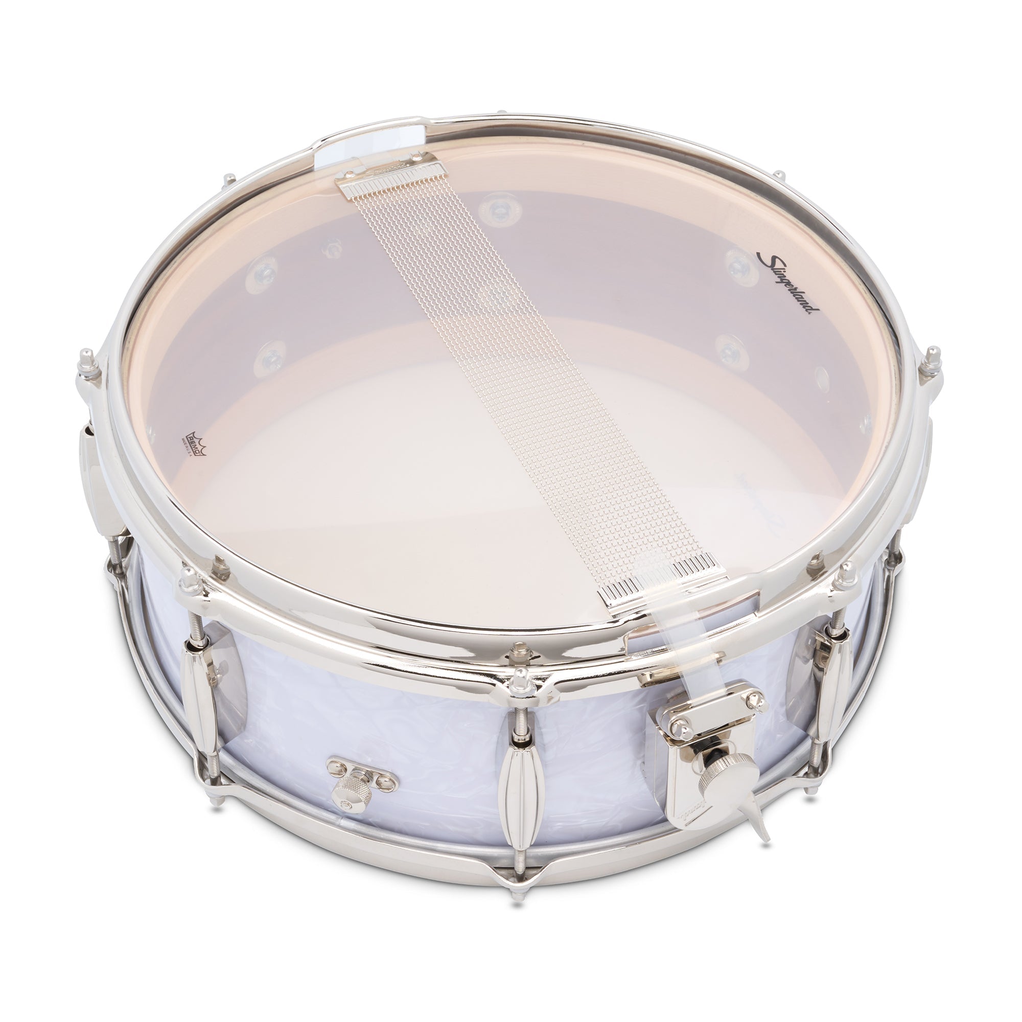 Slingerland Radio King 5.5x14 Snare Drum White Marine Pearl Snare Drums