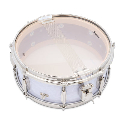 Slingerland Radio King 5.5x14 Snare Drum White Marine Pearl Snare Drums
