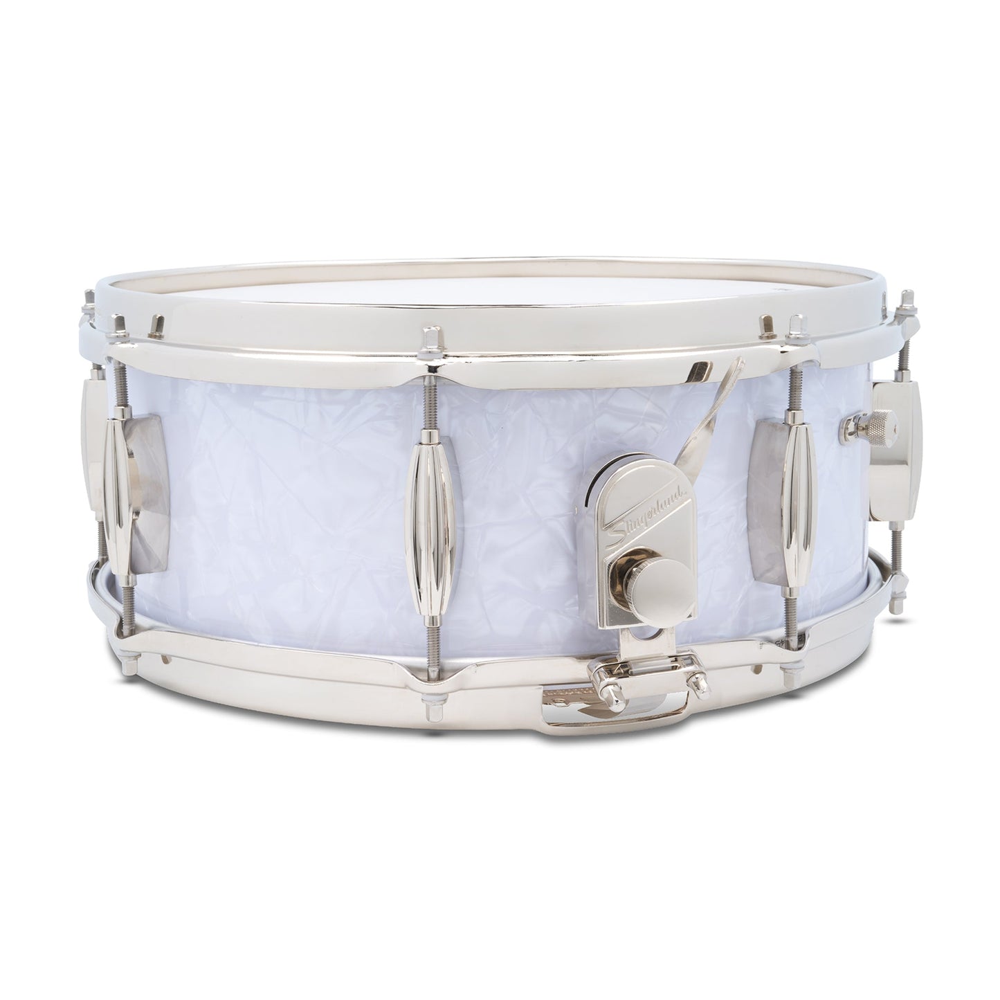 Slingerland Radio King 5.5x14 Snare Drum White Marine Pearl Snare Drums